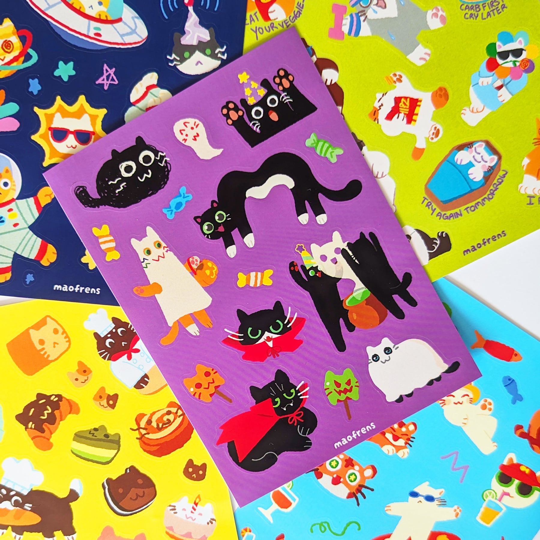 Sticker sheets maofriends
