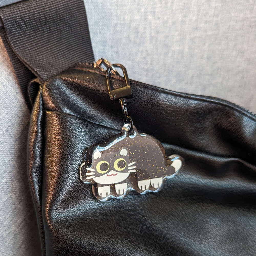 Keychain Tuxedo cat - Maofriends