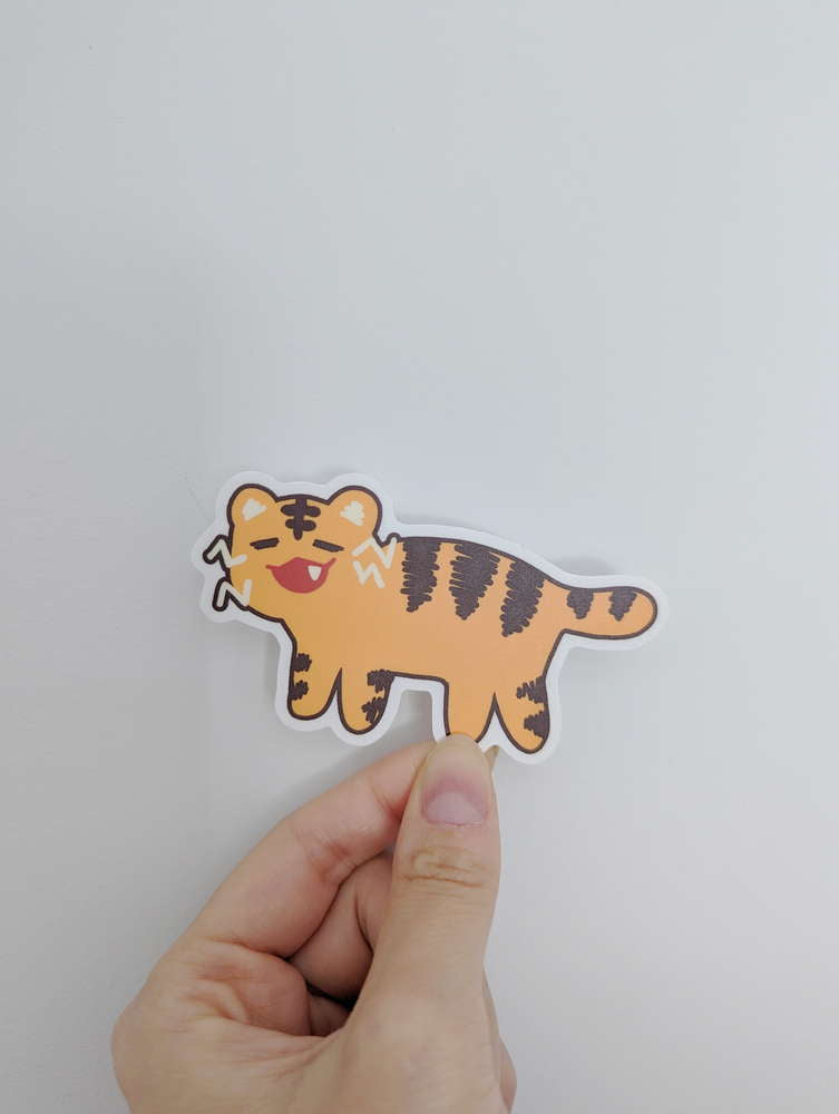 I'm Tiger Vinyl Sticker - Maofriends