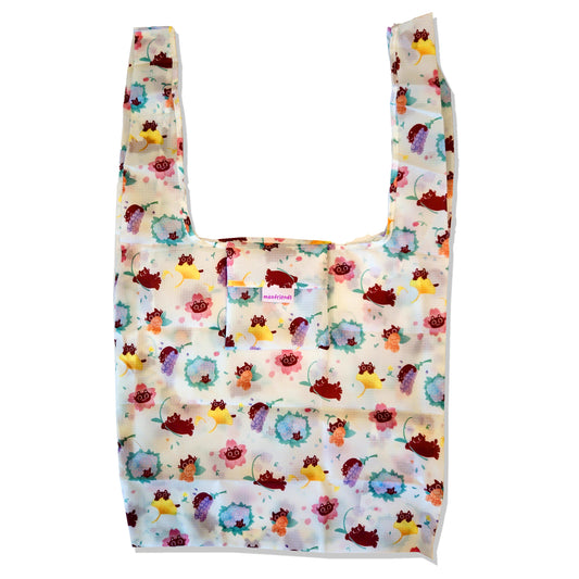 Reusable Grocery Shopping Bag- Kiki's Flower field 2025 Version