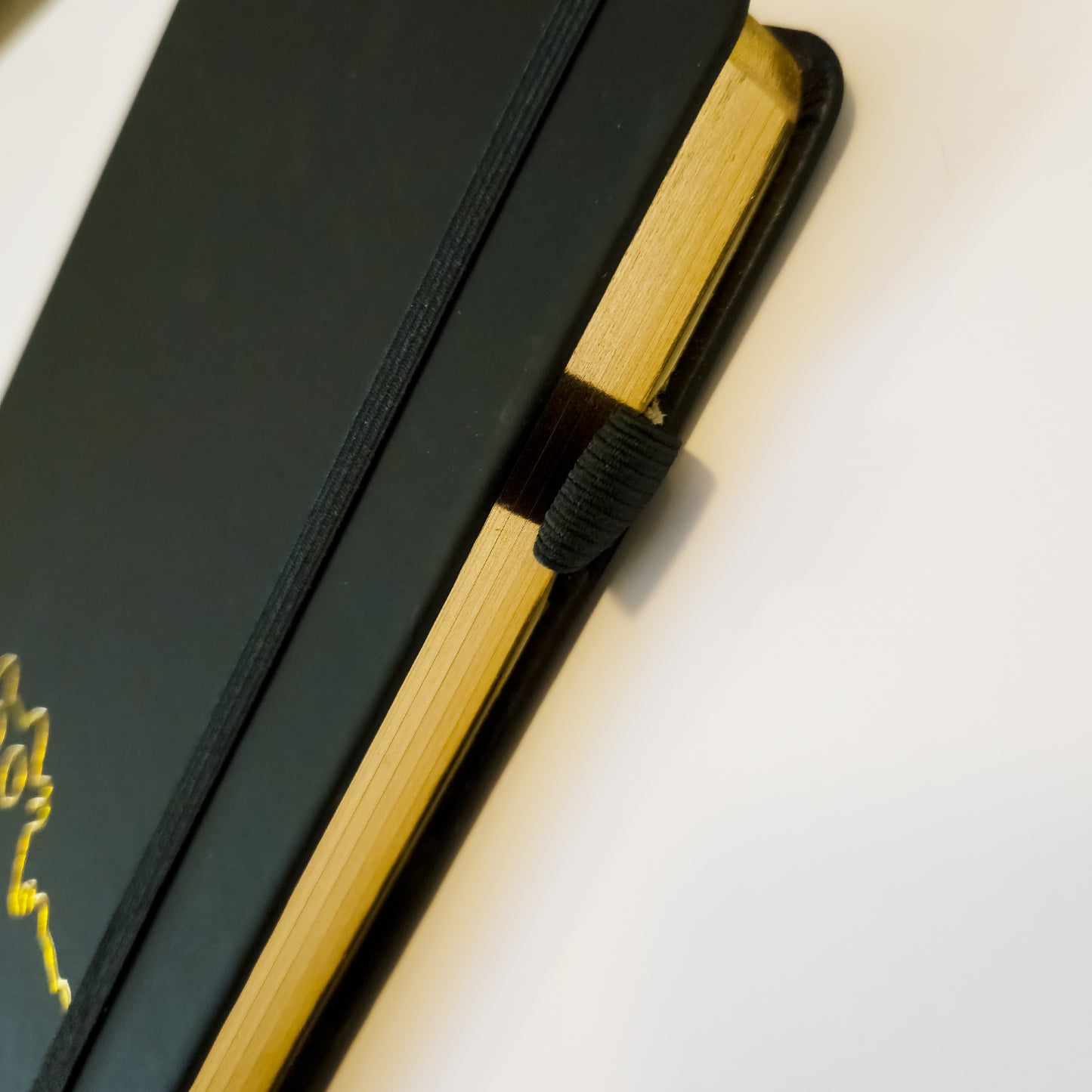 Black Cat Gold Foil Journal
