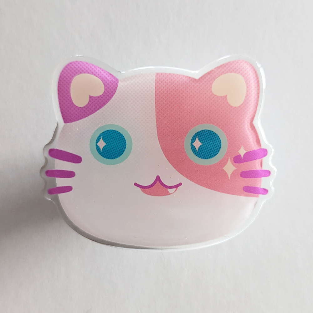 Phone Grip Pink Cat - Maofriends