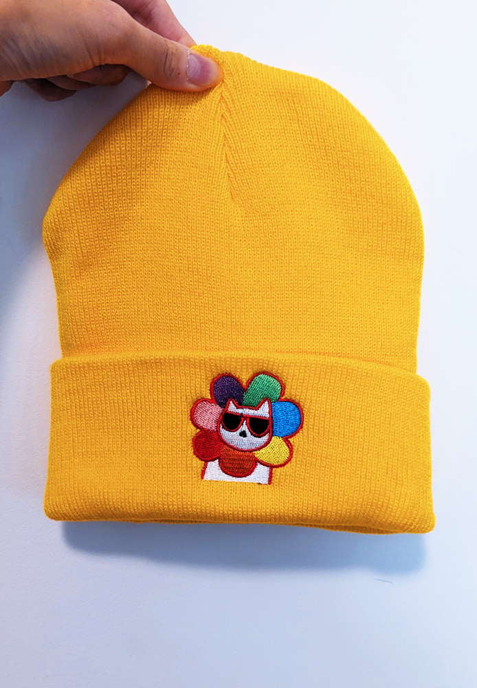 Sunny Cat Yellow Beanie - Maofriends