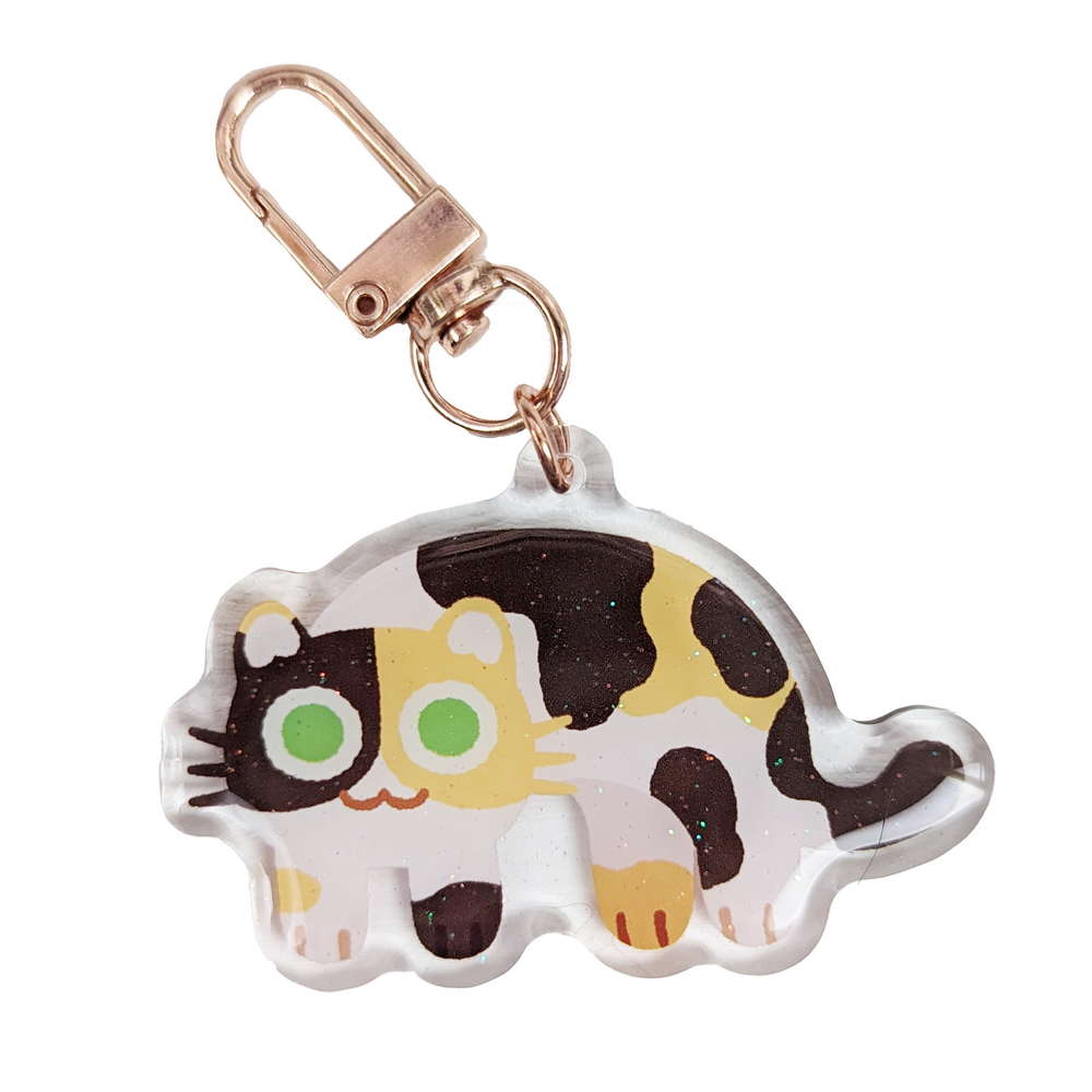 Calico clearance cat keychain