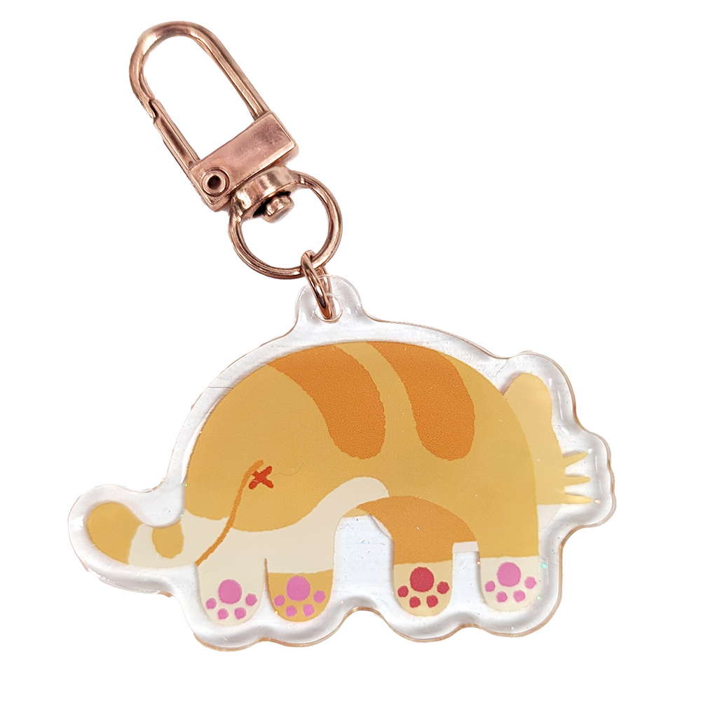 Keychain Diluted Cream Orange Cat - Maofriends