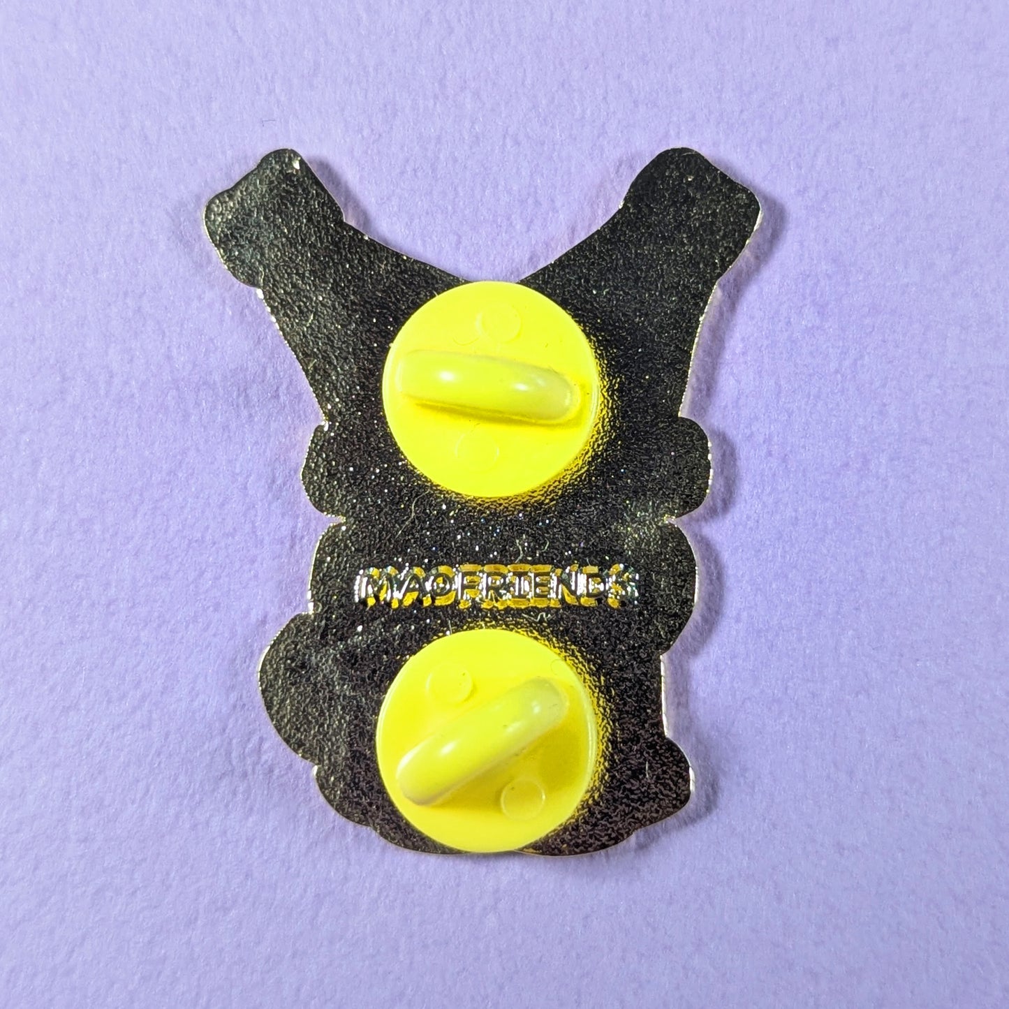 Clown Black Cat Enamel Pin