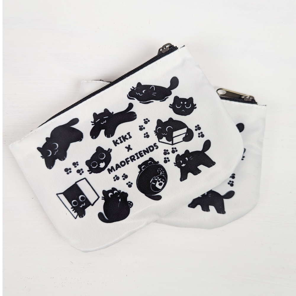 Black Cat Trinket Wallet Pouch - Maofriends