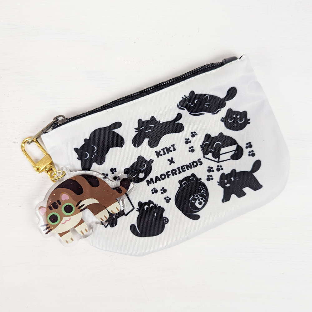 Black Cat Trinket Wallet Pouch - Maofriends