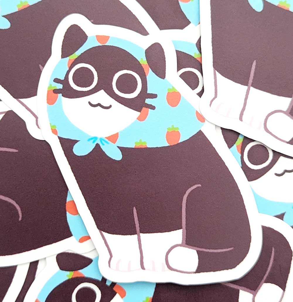 Babushkat Vinyl Sticker - Maofriends