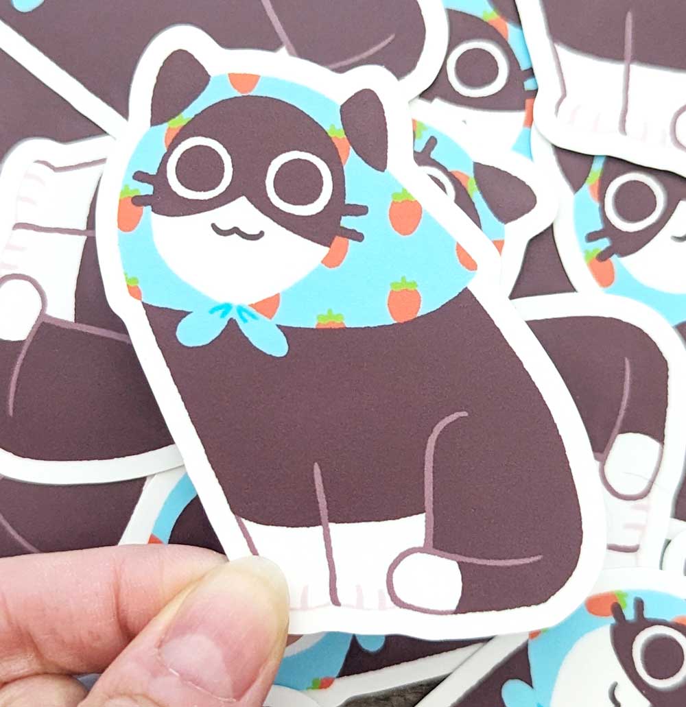 Babushkat Vinyl Sticker - Maofriends