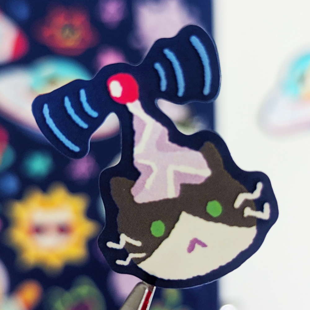 Cats in Space Sticker Sheet - Maofriends