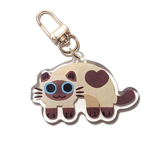 Keychain Siamese Cat - Maofriends