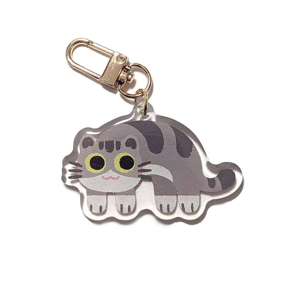 Keychain Grey Tabby - Maofriends