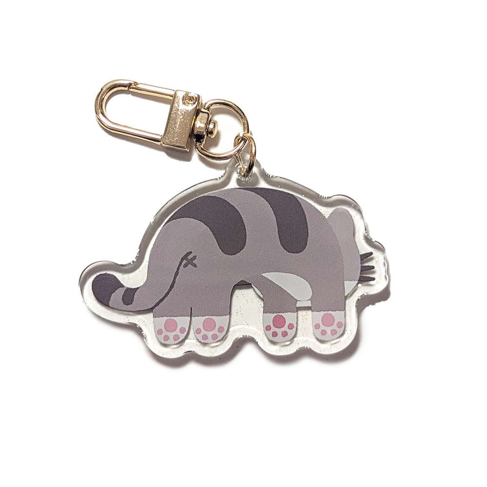 Keychain Grey Tabby - Maofriends