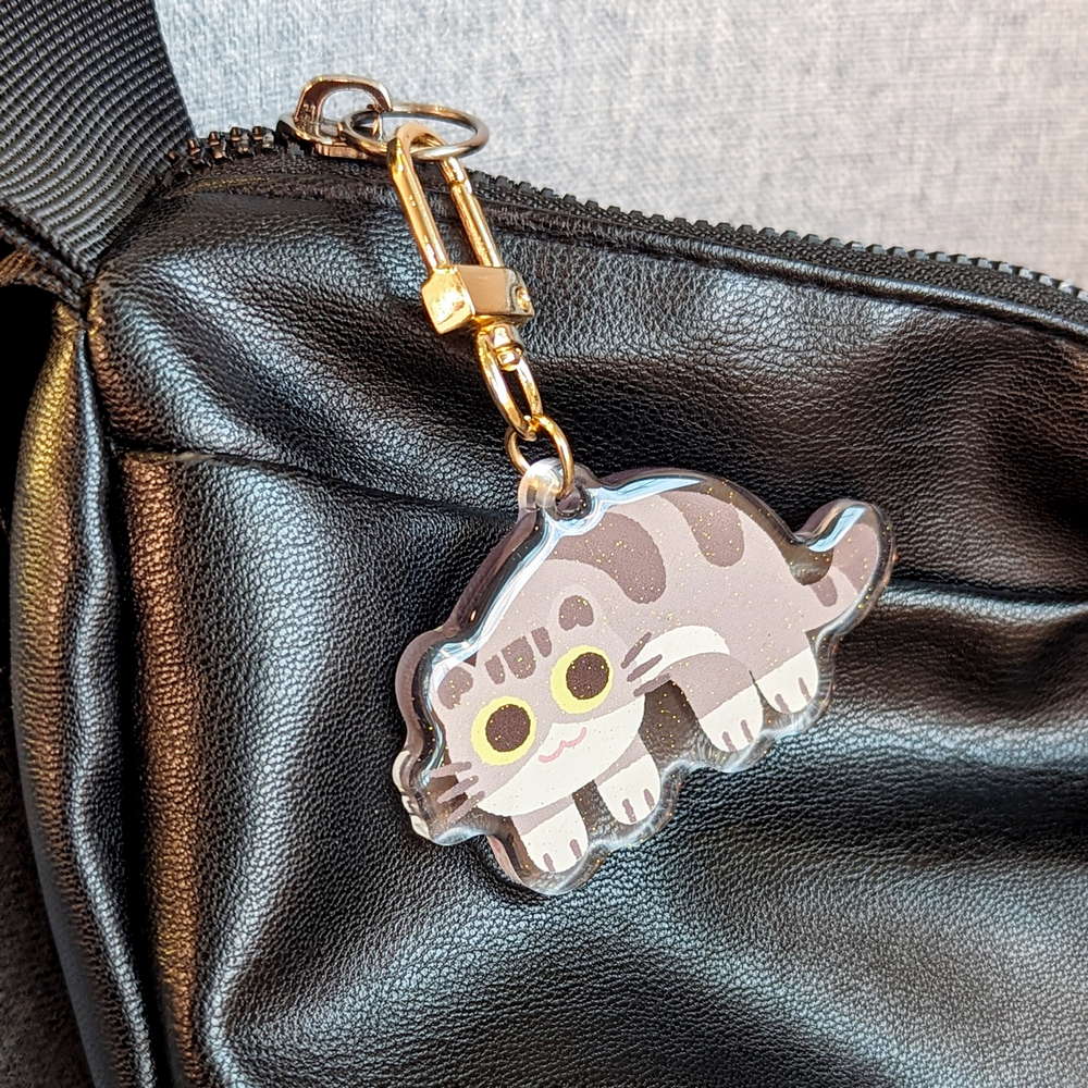 Keychain Grey Tabby - Maofriends