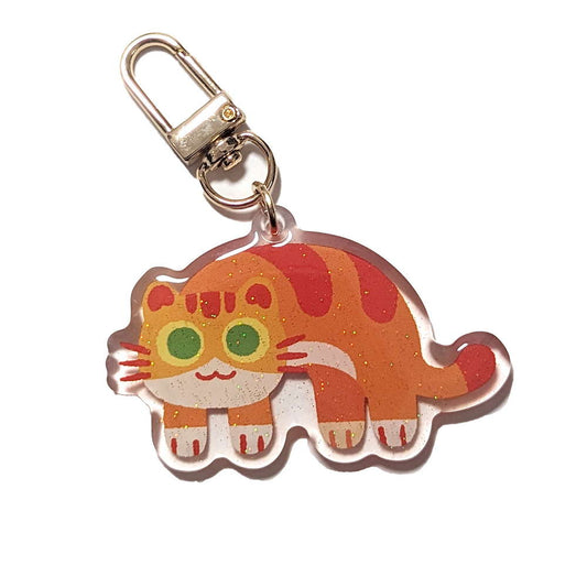 Keychain Orange Tabby Cat - Maofriends