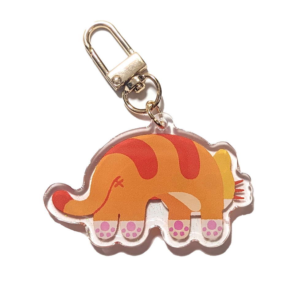 Keychain Orange Tabby Cat - Maofriends