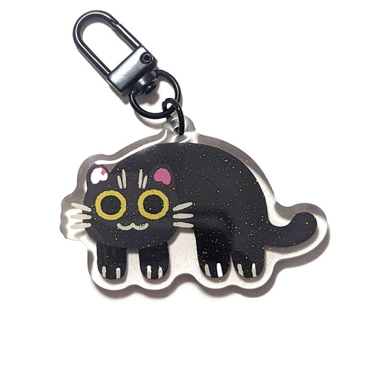 Keychain Black Cat - Maofriends