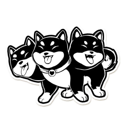 Shiberus Shiba Vinyl Sticker - Maofriends