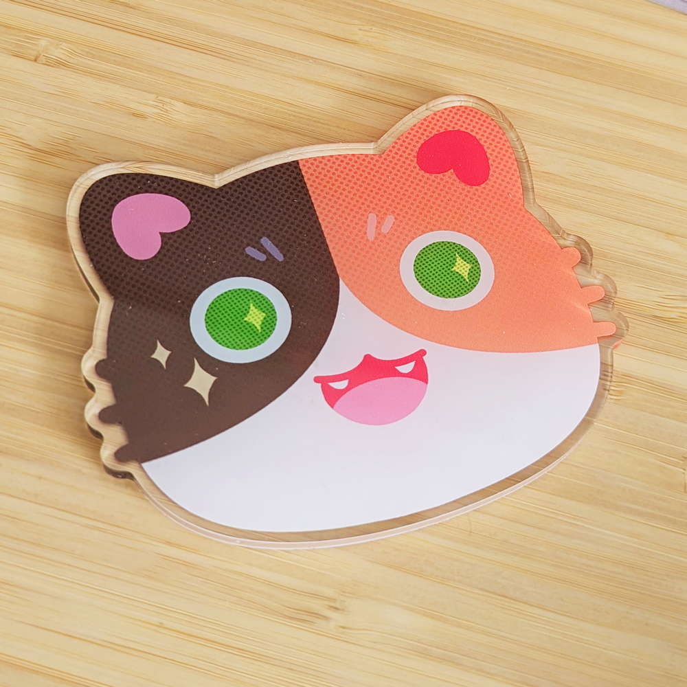 Acrylic Coaster Set Cat Series - Maofriends