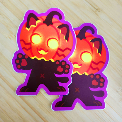 Pumpkin Kiki Vinyl Sticker - Maofriends