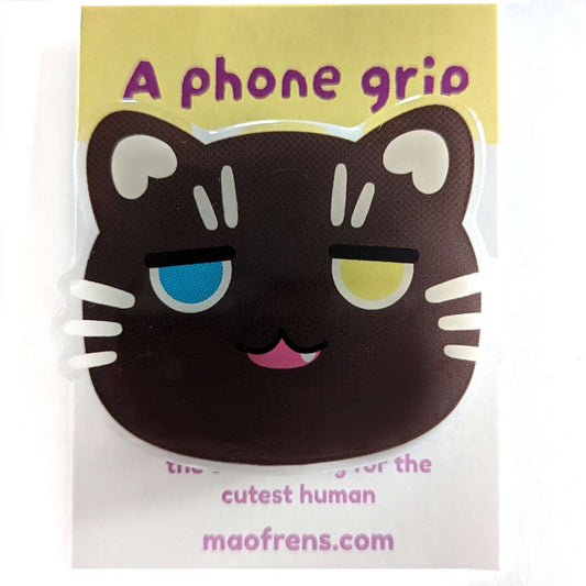 Phone Grip Black Cat - Maofriends
