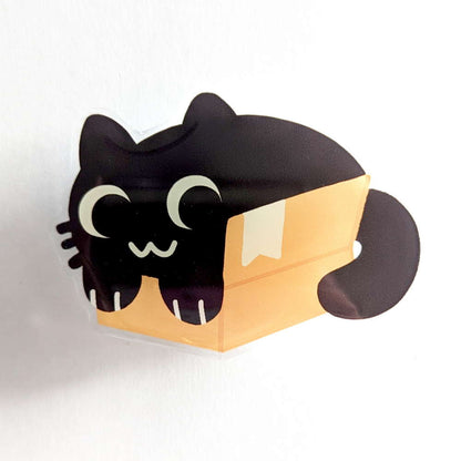 Phone Grip Black Cat Box - Maofriends