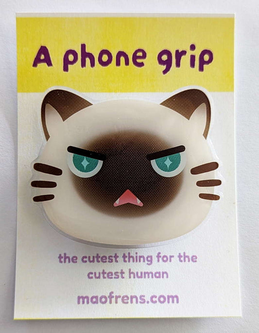 Phone Grip Ragdoll Siamese Cat - Maofriends