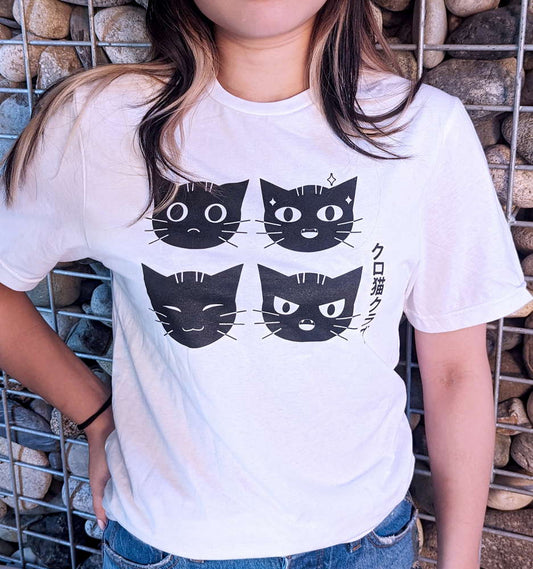Black Cat club Shirt - Maofriends