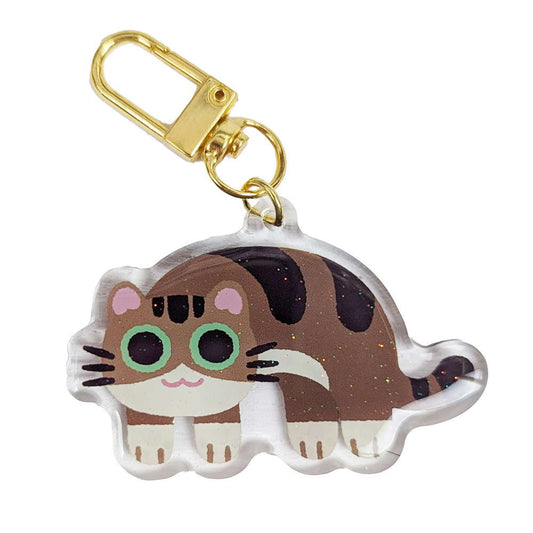 Keychain Brown Tabby Cat - Maofriends