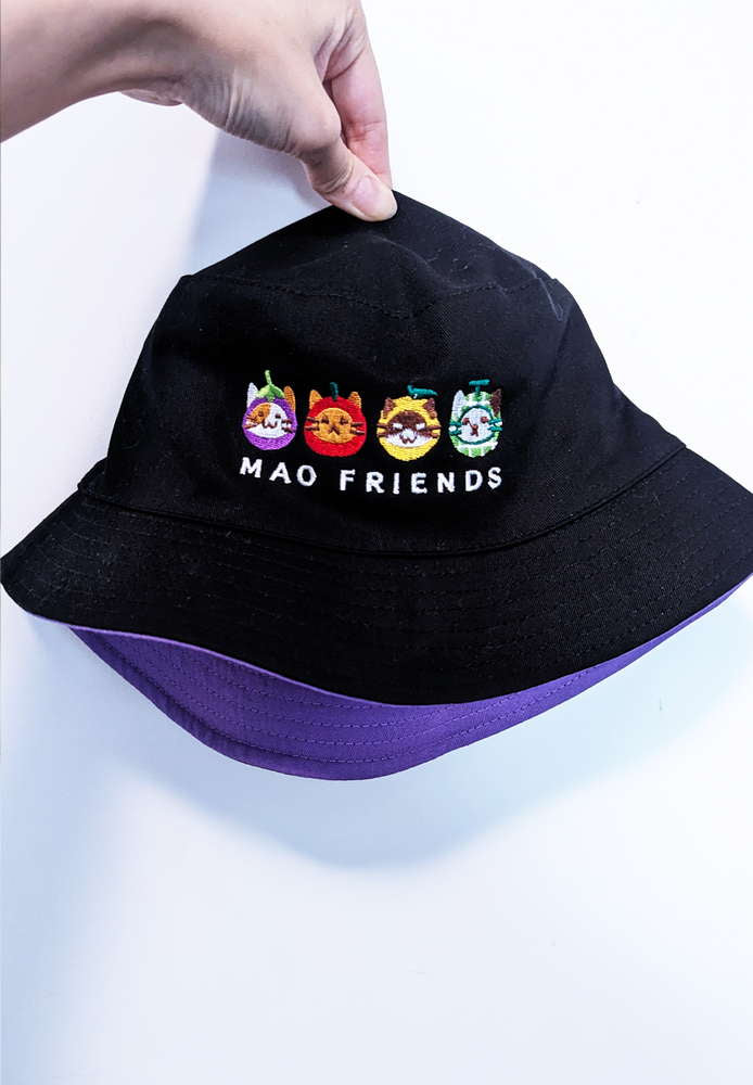 Mao Friends Cat Fruits Bucket Hat - Maofriends