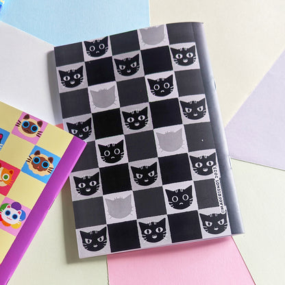 Reuseable Sticker Book Black Cats - Maofriends