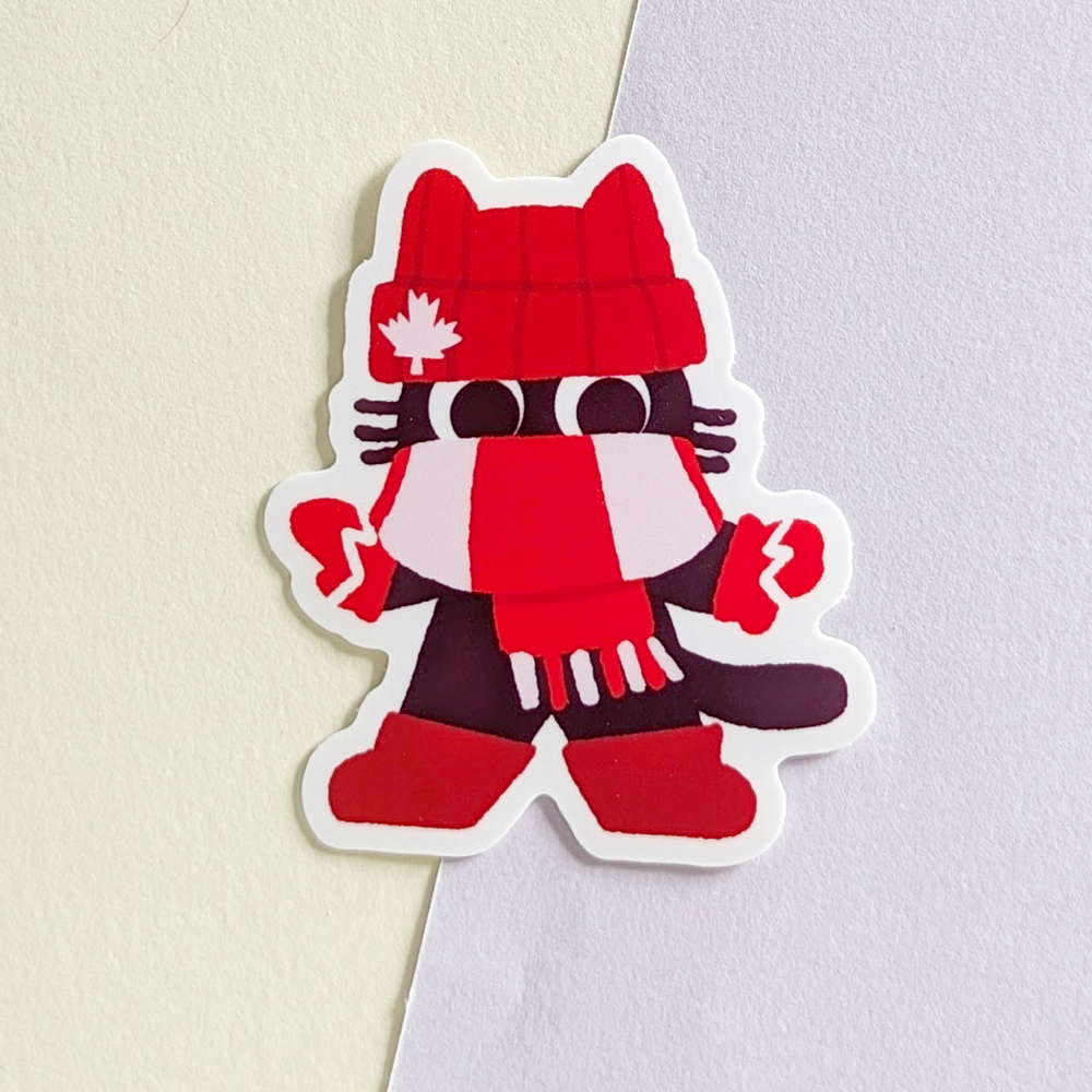 Canada Kiki Vinyl Sticker - Maofriends