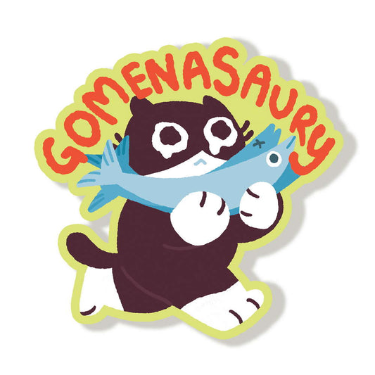 GomenaSAURY !! Tuxedo Cat Vinyl Sticker - Maofriends