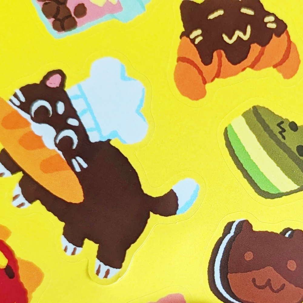 Bao's Bakery Sticker Sheet - Maofriends