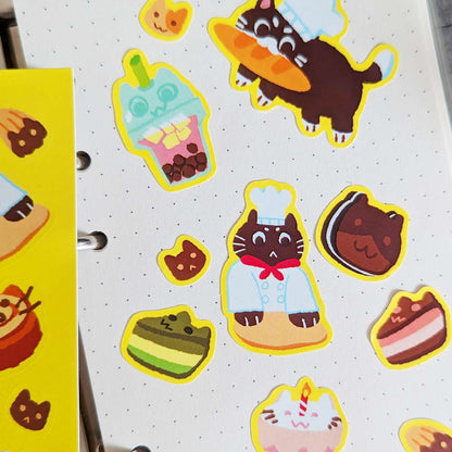 Bao's Bakery Sticker Sheet - Maofriends