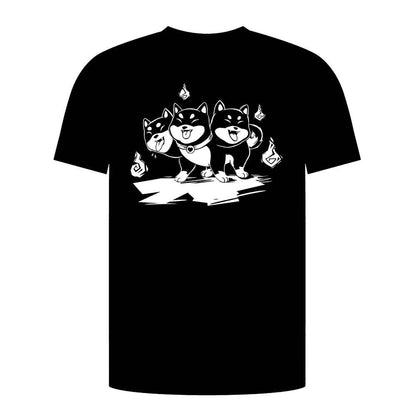 Shiba Cerberus T-shirt - Maofriends
