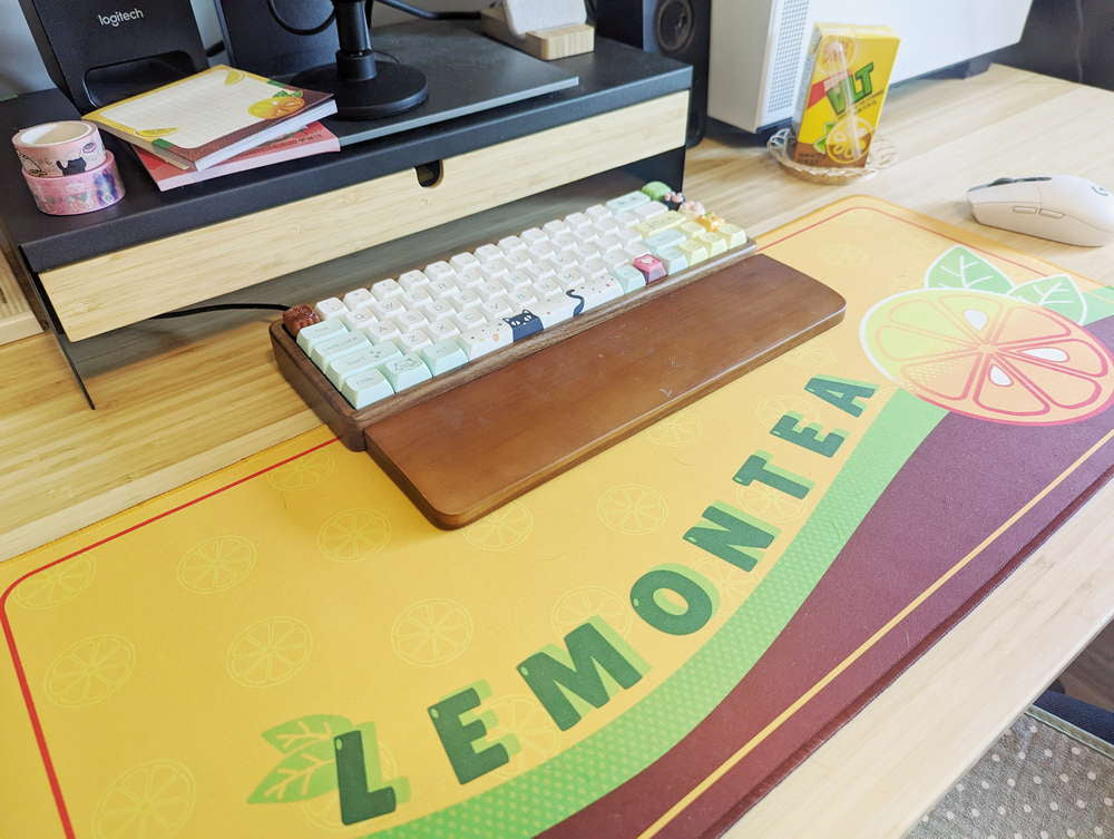 Desk mat Lemon Tea - Maofriends
