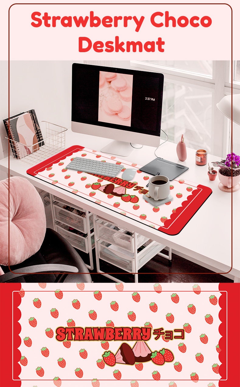 Deskmat Strawberry Chocolate - Maofriends